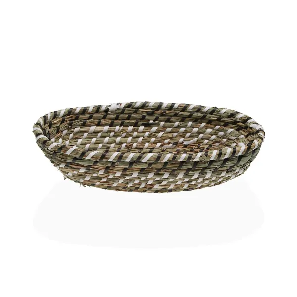 Multi-purpose basket Versa Textile Water hyacinth 35 X 9 X 19 CM