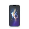 3mk Silky Matt Pro - Matte Protective Film for iPhone 16 Plus