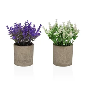 Dekoratīvs Augs Versa Dzelzs Tekstils Plastmasa 7 x 16 cm