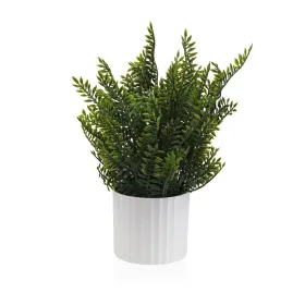 Dekoratīvs Augs Versa Dzelzs Tekstils Plastmasa 8,5 X 26 CM