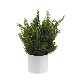 Dekoratīvs Augs Versa Dzelzs Tekstils Plastmasa 8,5 X 26 CM