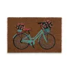 Kāju slaukāmais paklājs Versa PVC Kokosriekstu šķiedra 40 x 2 x 60 cm Ritenis