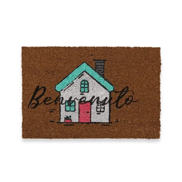 Durų kilimėlis Versa Benvenuto PVC Kokoso pluoštas 40 x 2 x 60 cm