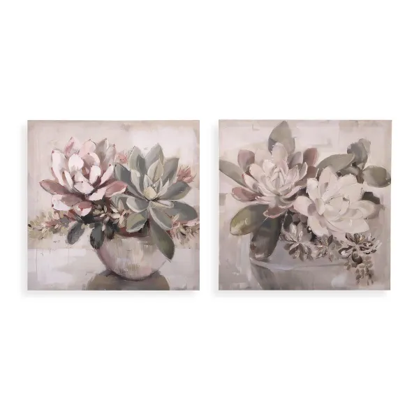 Drobė Versa Gėlės 2,5 x 40 x 40 cm