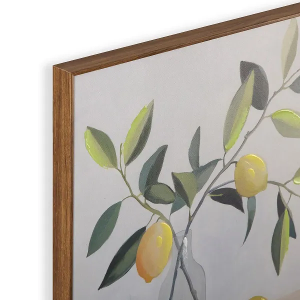 Canvas Versa Citrona 2,5 x 40 x 40 cm
