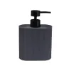 Soap Dispenser Versa Grey Resin ABS 5,5 X 17 X 11 CM