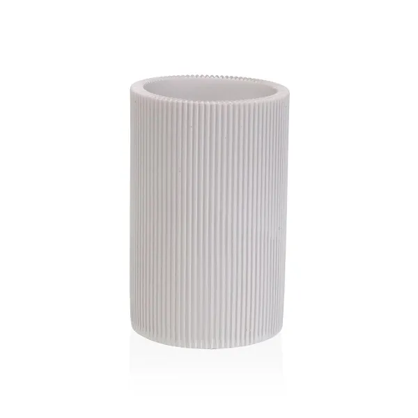 Zobu birstu turētājs Versa Balts Sveķi 7,5 x 11,5 x 7,5 cm
