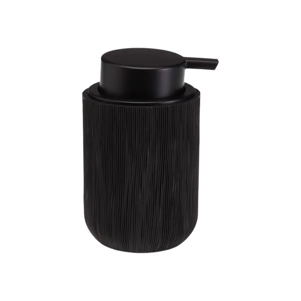 Soap Dispenser Versa Black Resin ABS 8 x 13 x 8 cm
