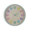 Wall Clock Versa Multicolour Plastic 30 x 30 x 4,5 cm