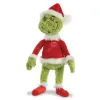 Grinch - Plush toy / cuddly Grinch in Santa Claus outfit 43 cm Eco-Friendly