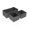 Krepšelio rinkinys Versa Šiaudas polipropileno Kukurūzų pluoštas 14 x 10 x 27 cm