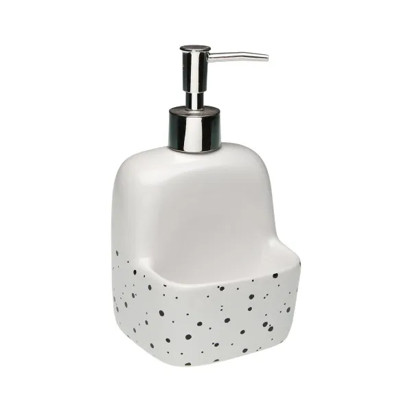 Soap Dispenser Versa Speckle Ceramic 9,4 x 17,8 x 10,5 cm