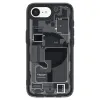 Spigen Ultra Hybrid Mag MagSafe - Case for iPhone 17e / 16e (Zero One Black)