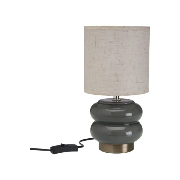 Galda lampa Versa Onkara Pelēks