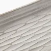 Centerpiece Versa White MDF Wood 15,5 X 6,5 X 40 CM