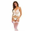 Underwear Set Bombshell Boudoir White (L)