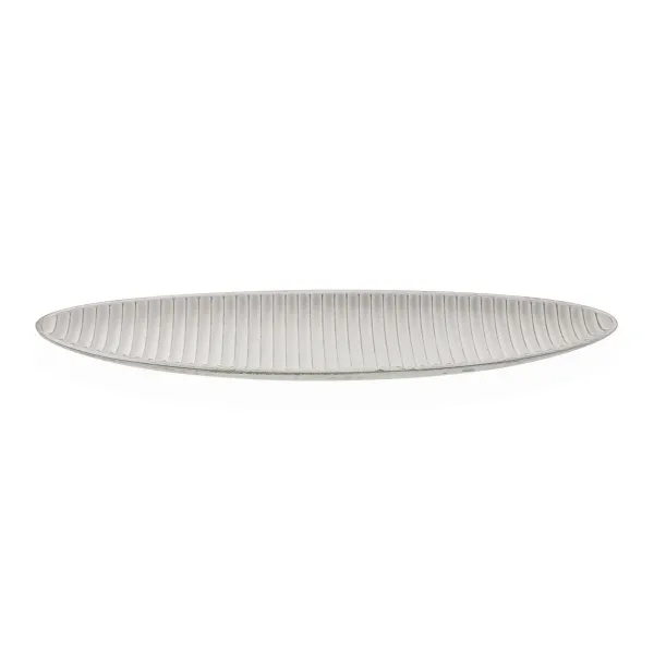 Pöytäkoriste Versa Valkoinen Puu MDF 16 X 4,5 X 64,5 CM