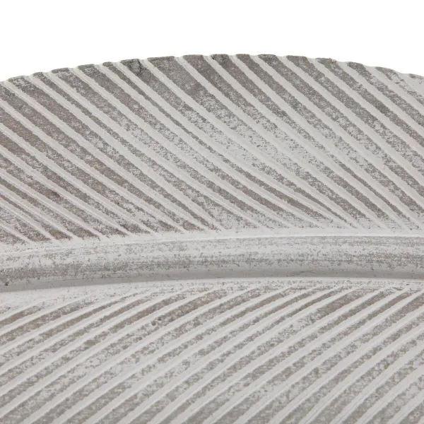 Galda rotājums Versa Willow Balts Koks MDF 17 X 3 X 41,5 CM