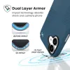 Speck Presidio2 Grip MagSafe - iPhone 17 Case (Deep Sea/Silver Metallic)