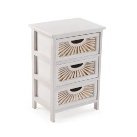 Chest of drawers Versa Adda White 29 x 58 x 40 cm