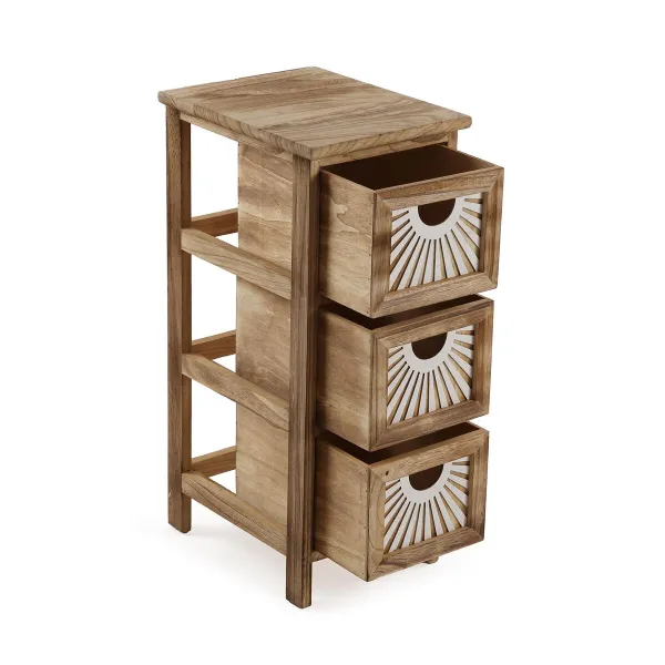 Тумба с ящиками Versa Adda Коричневый 32 x 63 x 26 cm