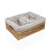 Makiažo priemonių dėžutę Versa Cinth Vandens hiacintas 40 x 30 x 15 cm 30 x 15 x 40 cm 21 x 13 x 11 cm 25,5 x 17 x 13 cm