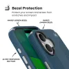 Speck Presidio2 Grip MagSafe - iPhone 17 Case (Deep Sea/Silver Metallic)