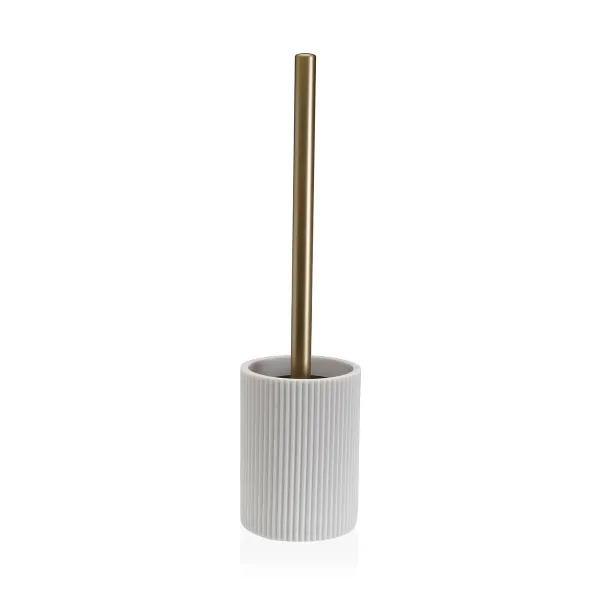 Tualeto šepetys Versa Balta Derva Plienas 9,4 x 37 x 9,4 cm