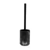 Toilet Brush Versa Black Resin Steel 9,4 x 37 x 9,4 cm