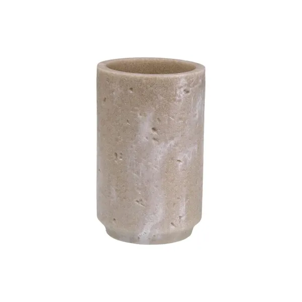 Держатель для зубной щетки Versa Белый Смола 6,9 x 10,2 x 6,9 cm
