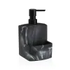 Soap Dispenser Versa Black Resin 10,3 X 18,5 X 10,3 CM