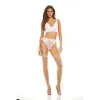 Underwear Set Bombshell Boudoir White (L)