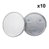 Magnifying Mirror Versa Crystal Iron Mirror 2,5 x 17 x 17 cm