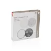Magnifying Mirror Versa White Crystal Iron Mirror 2,5 x 17 x 17 cm