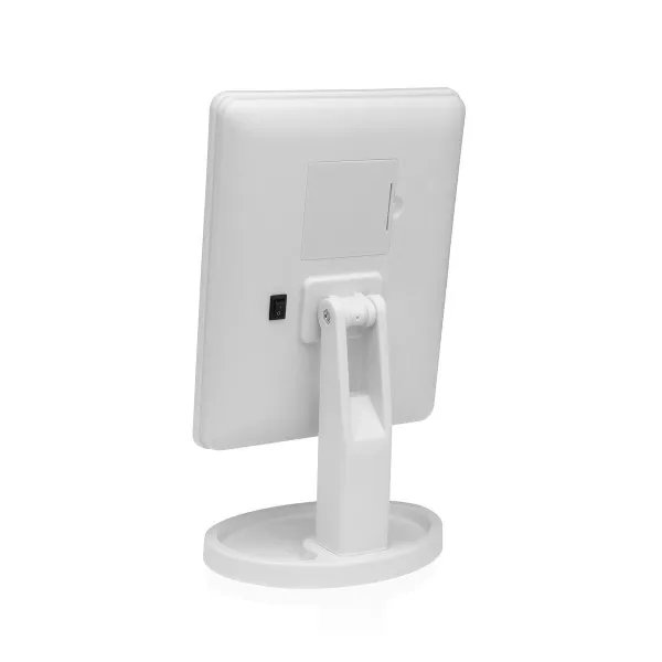 Vonios kambarys su LED šviesa Versa Balta polipropileno Veidrodis 11,9 X 28,5 X 16,9 CM