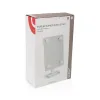Vannas istabas spogulis ar LED gaismu Versa Balts polistirols spogulis 11,5 X 30,8 X 18,5 CM