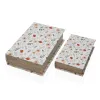 Decorative box Versa Verdi Canvas MDF Wood Flowers Book