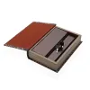 Decorative box Versa Morris Canvas MDF Wood Book