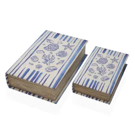 Dekoratīvs skapītis Versa Canvas Koks MDF Grāmata