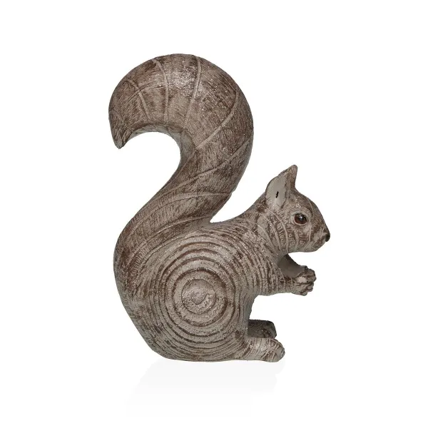 Decorative Figure Versa Squirrel 7,5 X 17,5 X 13 CM Decorative Figure