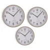 Wall Clock Versa Grey Plastic 35,1 X 35,1 X 4,5 CM