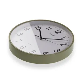 Sienas pulkstenis Versa Zaļš Plastmasa 35,1 X 35,1 X 4,5 CM