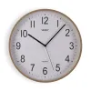 Sieninis laikrodis Versa Pilka Plastmasinis 40 x 40 x 5,5 cm