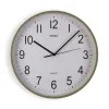 Wall Clock Versa Green Plastic 40 x 40 x 5,5 cm