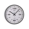 Wall Clock Versa Black Plastic 25 x 25 x 4 cm