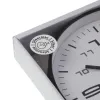 Wall Clock Versa Grey Plastic 25 x 25 x 4 cm