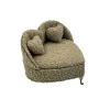 Dėžutė Versa Pilka Poliesteris Metalinis Veidrodis Medžio MDF 16 X 13,5 X 16 CM Sofa