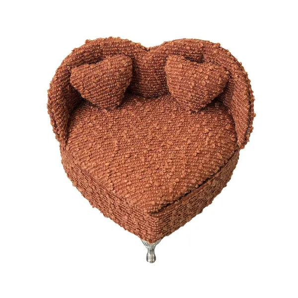 Korurasia Versa Punainen Polyesteri Metalli Peili Puu MDF 16 X 13,5 X 16 CM Sohva