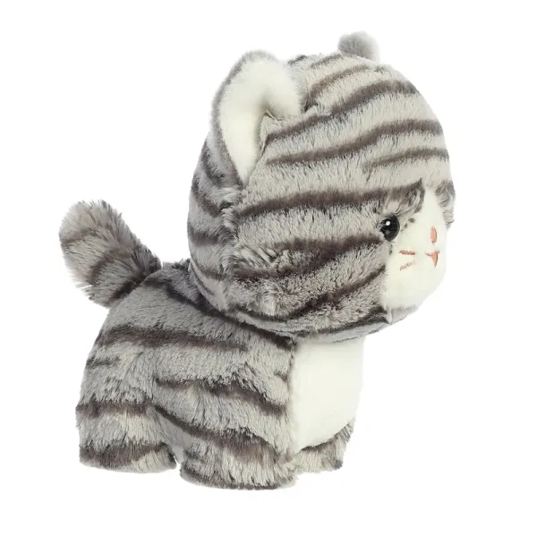 Teddy Pets - Plush Toy / Cuddle Toy Cat Grey Tabby 17 cm