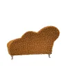 Lādīte Versa Sinepes Poliesters Metāls spogulis Koks MDF 12,5 X 17 X 26,5 CM Dīvāns
